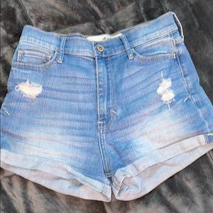 Hollister jean shorts